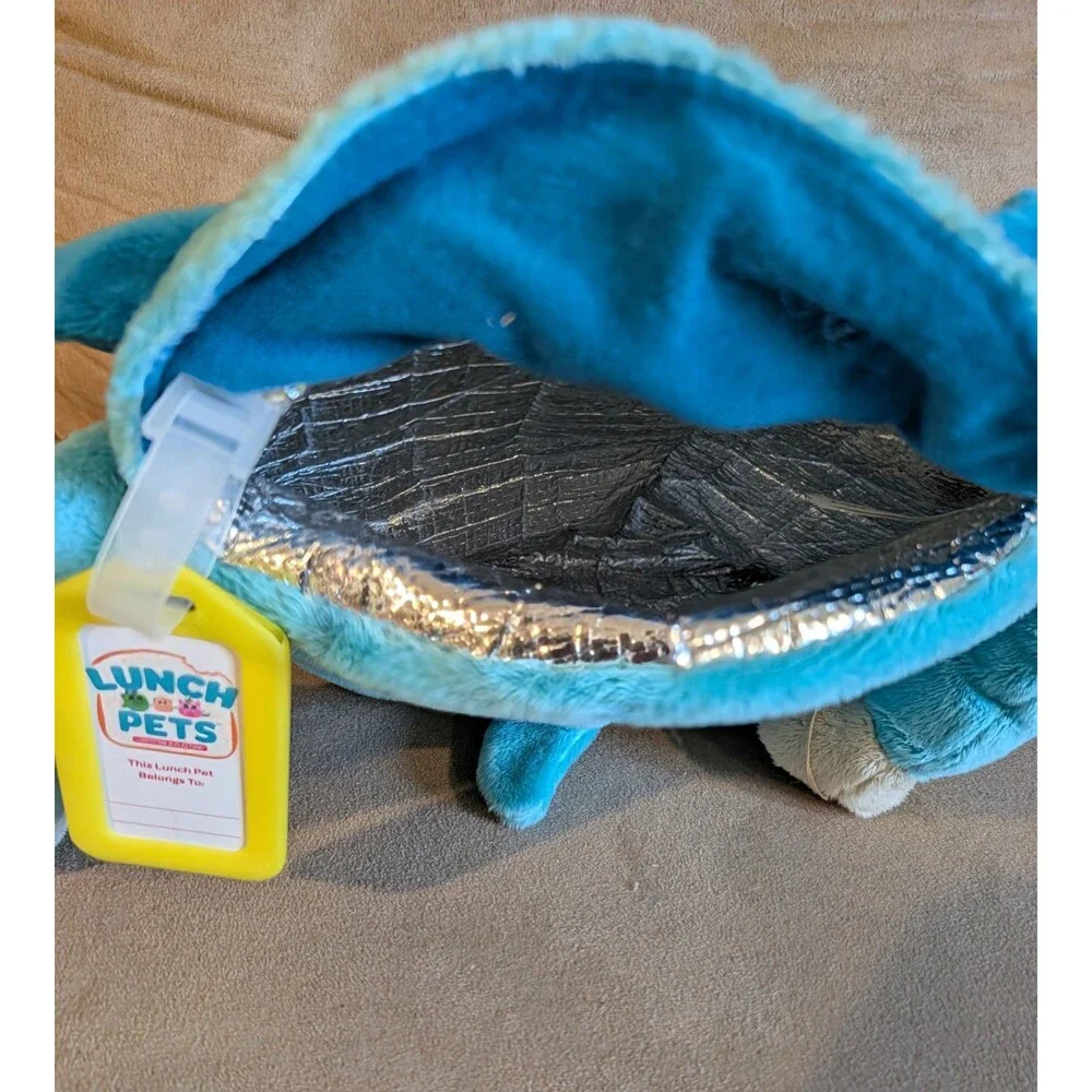 Lunch Pets Insulated Kids Lunch Box blue plush lunch 10